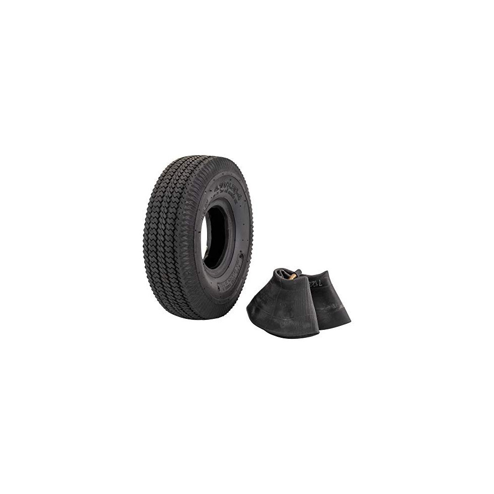 Marathon 4.10/3.50-4" Pneumatic (Air Filled) Hand Truck / All Purpose Utility Tire And Inner Tube 813117205011