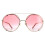 Chloe Chloe Sunglasses CH0041S 004 Gold  Red Gradient 1