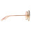 Chloe Chloe Sunglasses CH0042S 004 Gold Brown Gradient 4