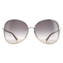 Chloe Sunglasses CH0030S Franky 001 Grey/Brown Crystal Fade & Gold Grey Gradient
