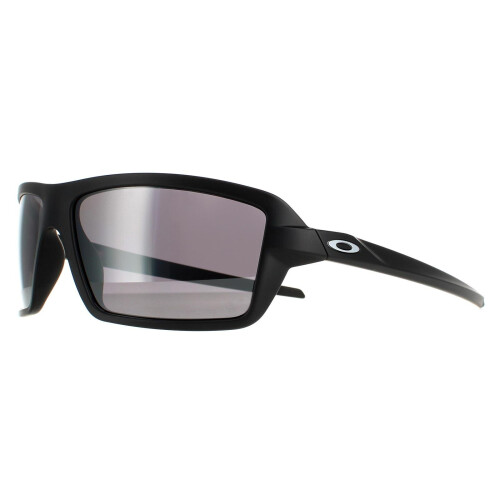 Oakley Oakley Sunglasses Cables OO9129-02 Matte Black Prizm Black Polarized 1