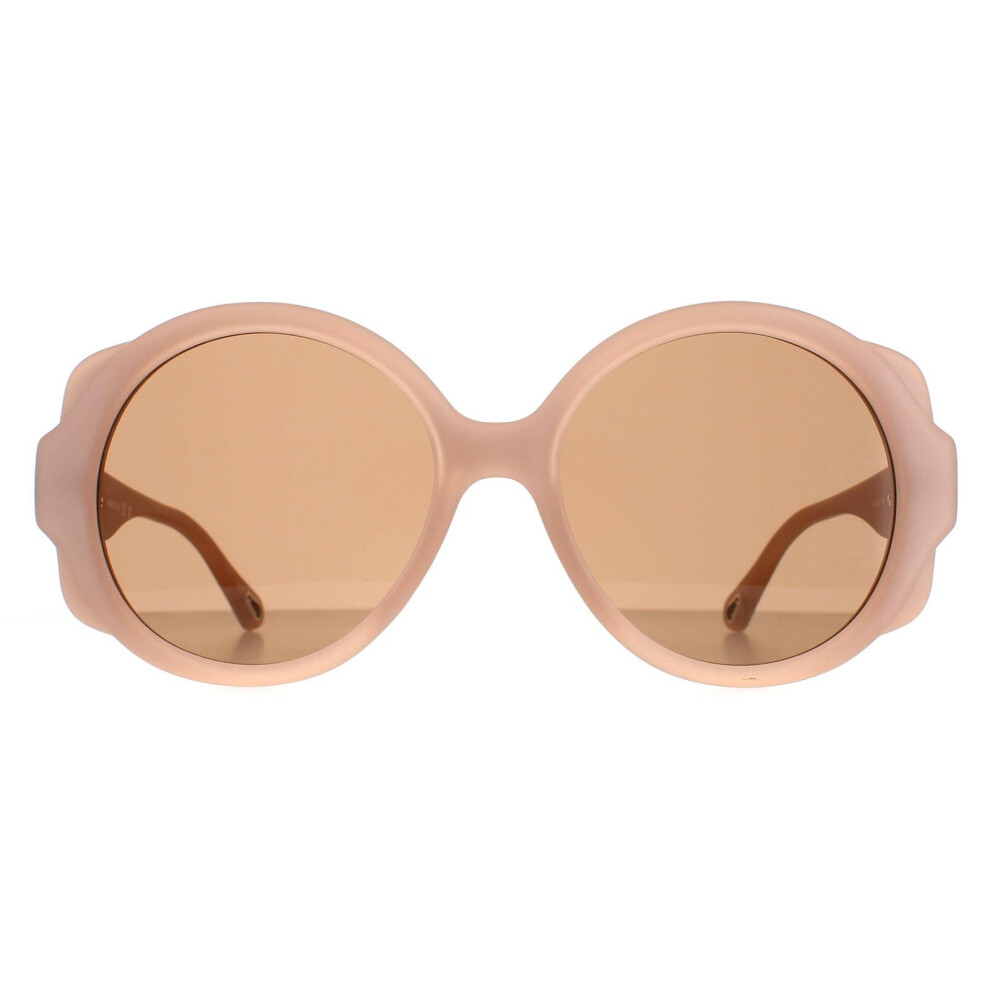 Chloe Sunglasses CH0120S 003 Matte Nude Brown