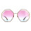 Chloe Chloe Sunglasses CH0045S 003 Gold Blue Pink Gradient 1