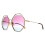 Chloe Chloe Sunglasses CH0045S 003 Gold Blue Pink Gradient 2