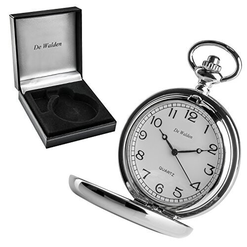 Godson Christening St Christopher Pewter Front Pocket Watch Gift Idea 1