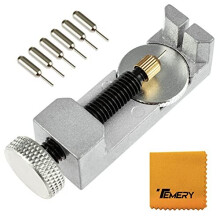 Zacro Watch Band Strap Link Pin Remover Repair Tool Kit for Watchmakers with Pack of 6 Extra Pins