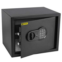 Homesafe HV30E Electronic Safe, 30x38x30cm (HxWxD), Carbon Satin Black
