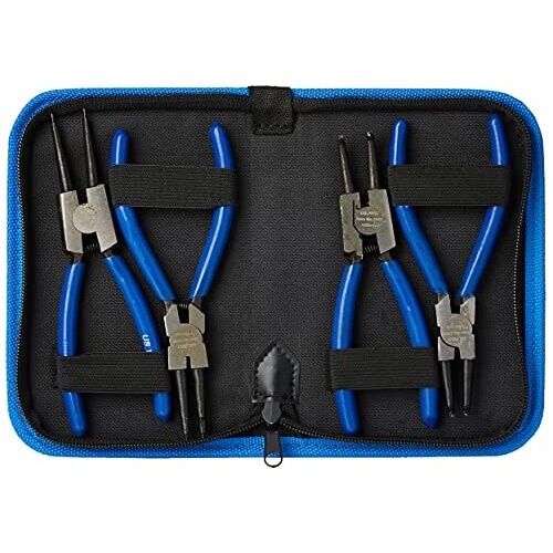 us pro US PRO B2059 4pc 6" Circlip, Snap Ring Pliers, Internal External 150mm
