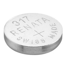 1 x Renata 317 Watch Battery Swiss Made Silver Oxide 1.5 v SR516SW