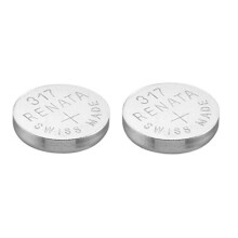 2 x Renata 317 Watch Battery Swiss Made Silver Oxide 1.5 v(SR516SW