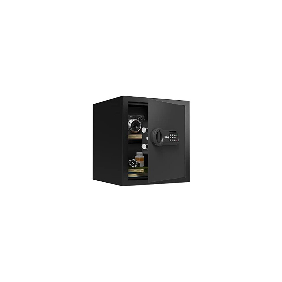 Rpnb Deluxe Safe And Lock Box, Money Box, Digital Keypad Safe Box, Perfect For Home Office Hotel Business Jewelry Gun Cash Use Storage, 34L 6973980460031