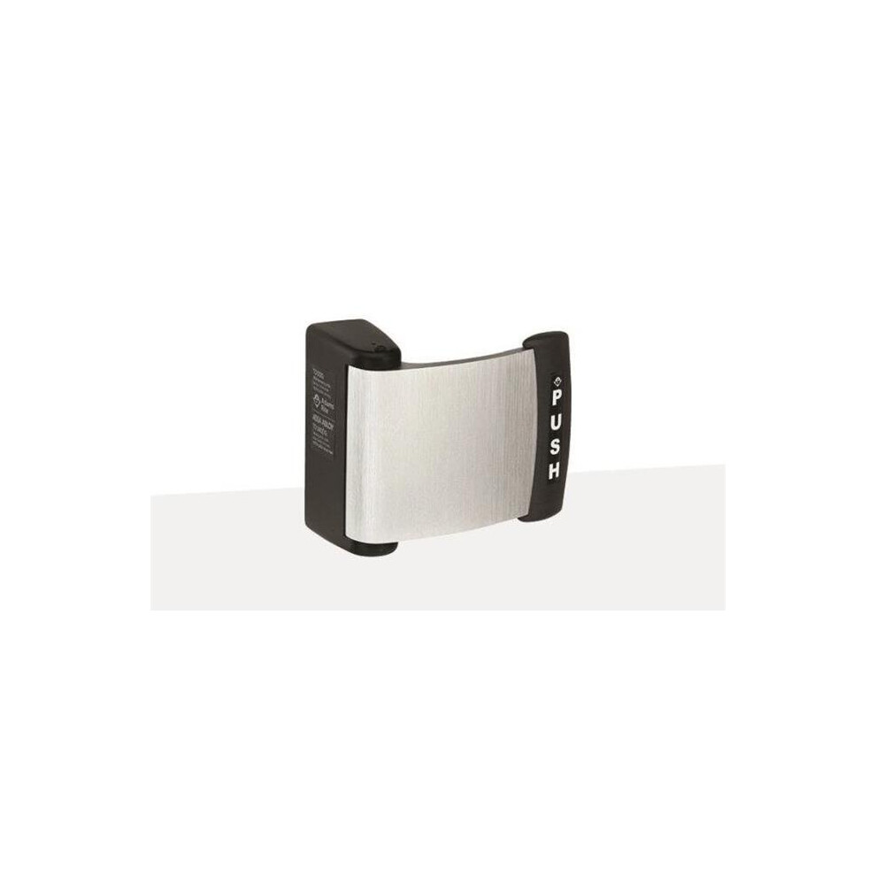 Adams Rite 45910400628 1.75 in. Push to Right Curved Deadlatch Paddle - Clear Anodized Aluminum Finish