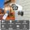 77 LED Motion Sensor Security Street Lights Solar Street Wall Lights Motion Sensor Fake Surveillance Camera Security+Remote 4