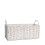 (White) AAMEN Bathroom Rope Storage Basket with Handles 1