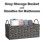(Grey) AAMEN Bathroom Rope Storage Basket with Handles 5