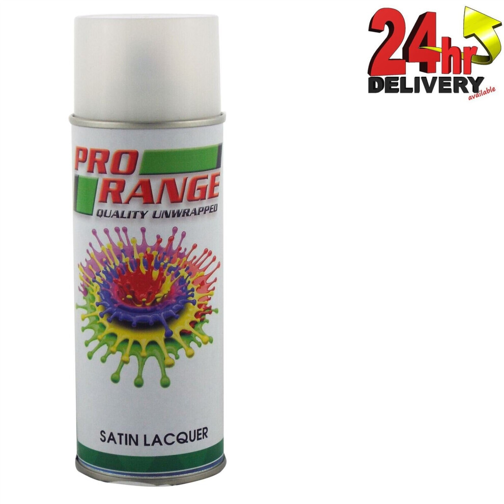 Pro Range High Performance 1K Satin Lacquer 400Ml Aerosol 3870681104178