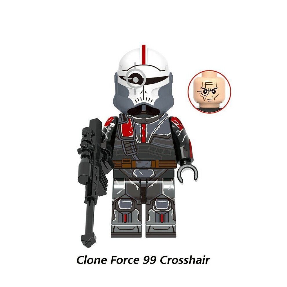 (Crosshair) Star Wars Toys Action Mini Figures Fit Lego Sets