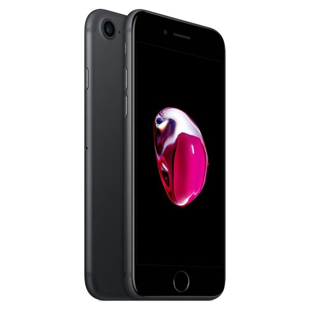 Apple iPhone 7 32GB Jet Black (Renewed)