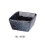 Yanco BL-4031 3.5 oz Blue Star Square Sauce Dish, Blue - Pack of 48 1