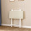 Living And Home (White) Folding Wooden Dining Table 70x70cm 2