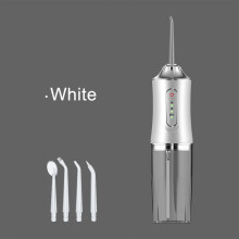 (  White) Water Jet Dental Teeth Flosser Electric Oral Irrigator Tooth Cleaner Floss
