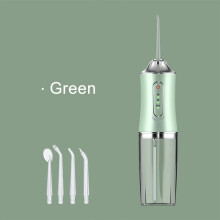 (  Green) Water Jet Dental Teeth Flosser Electric Oral Irrigator Tooth Cleaner Floss