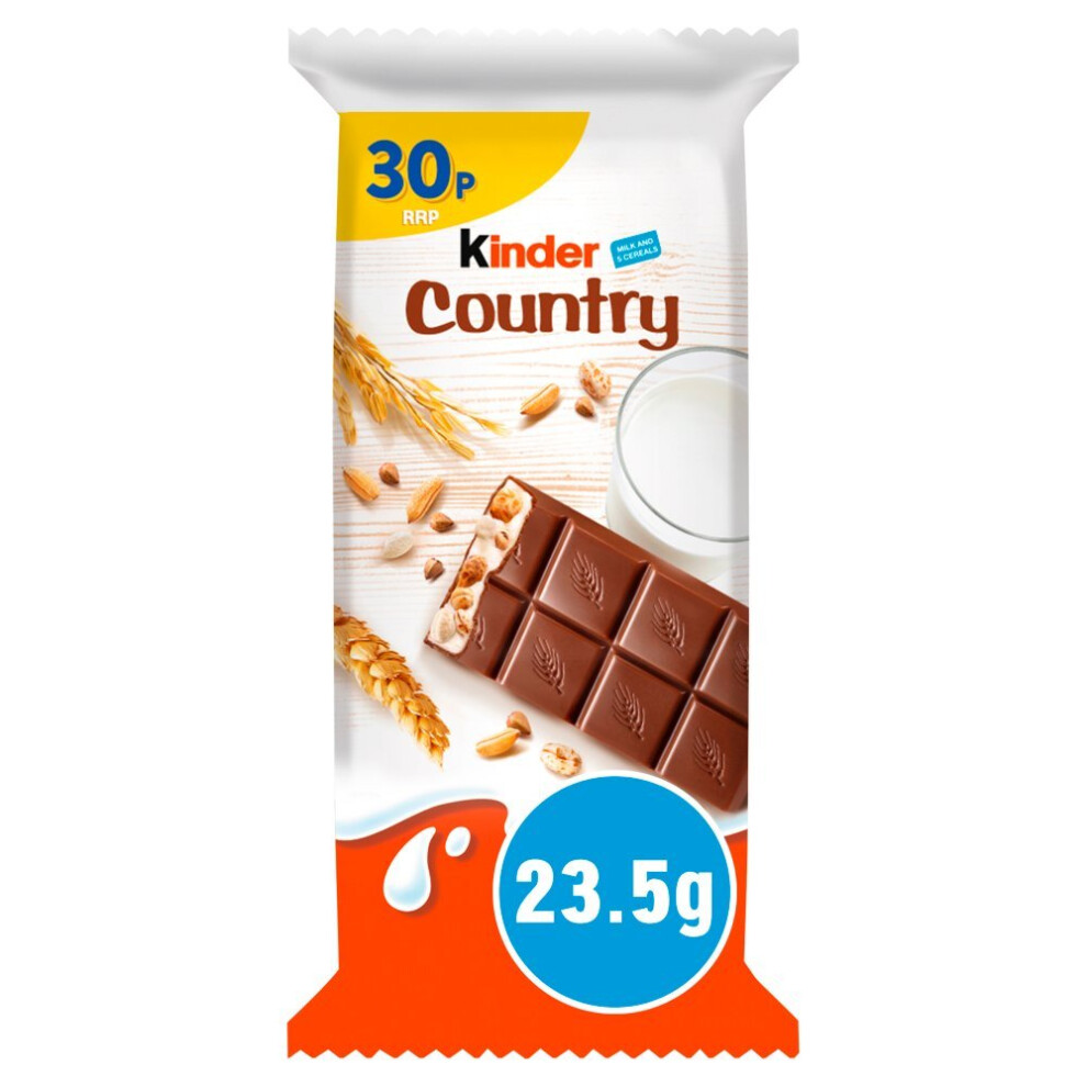 Kinder Chocolate with Cereals 23.5g (Pack of 40 )