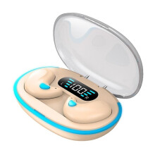 (Skin) Bluetooth Earphone Invisible Sleep Wireless Earbuds Noise Cancelling Headphone