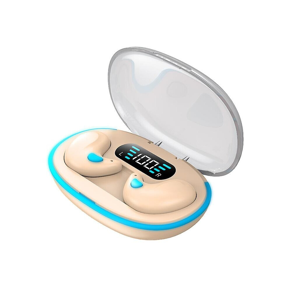 (Skin) Bluetooth Earphone Invisible Sleep Wireless Earbuds Noise Cancelling Headphone Not,Specified 768611147964
