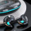 (Black) Bluetooth Earphone Invisible Sleep Wireless Earbuds Noise Cancelling Headphone 4
