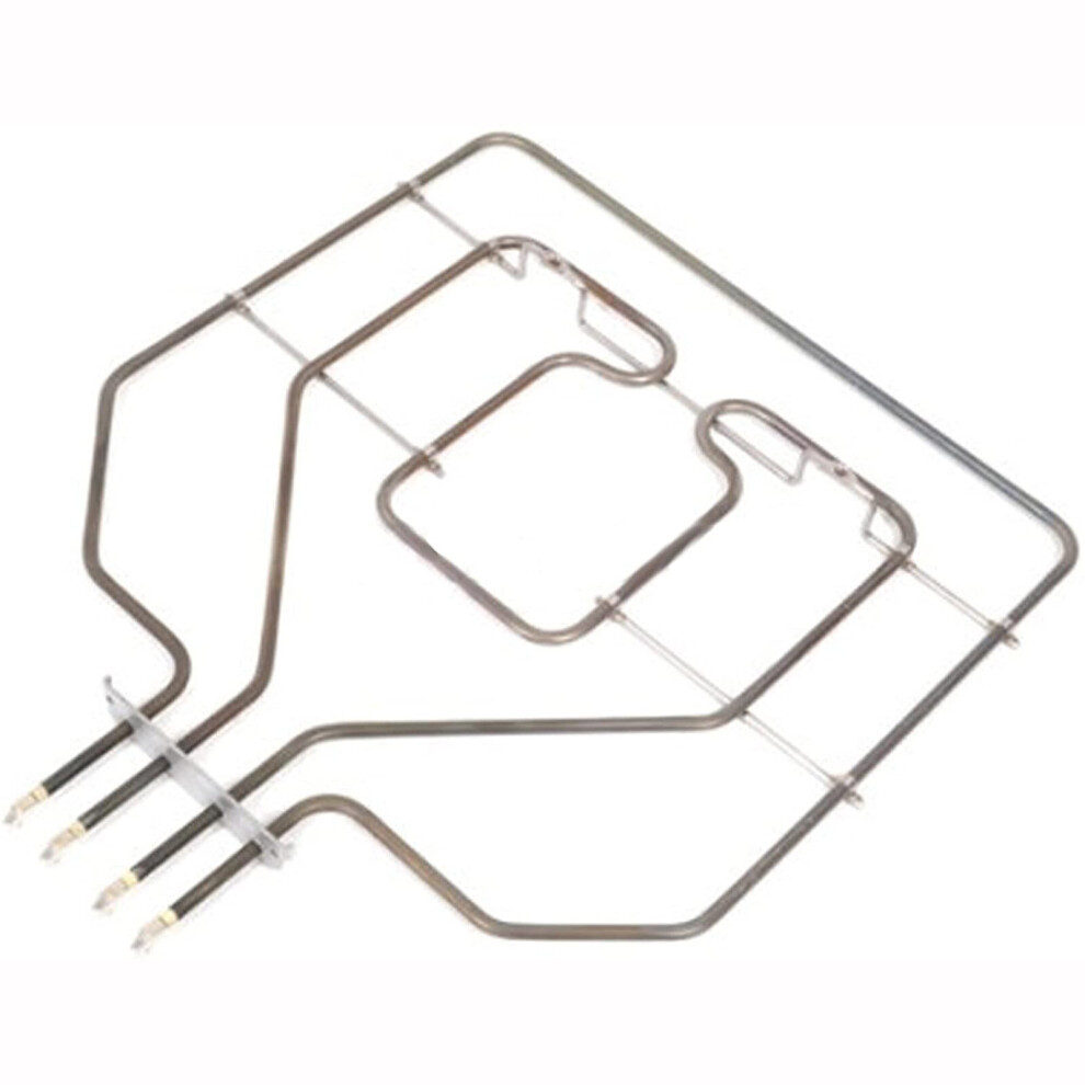 Spares2go Dual Grill Element For Bosch Neff Siemens Oven Cooker 2800W Upper Top Heater 684722 471375