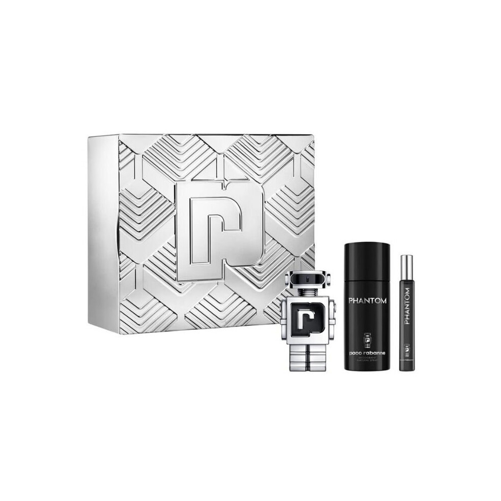 Paco Rabanne Phantom 50Ml & 10Ml Edt Spray, 150Ml Deodorant Spray