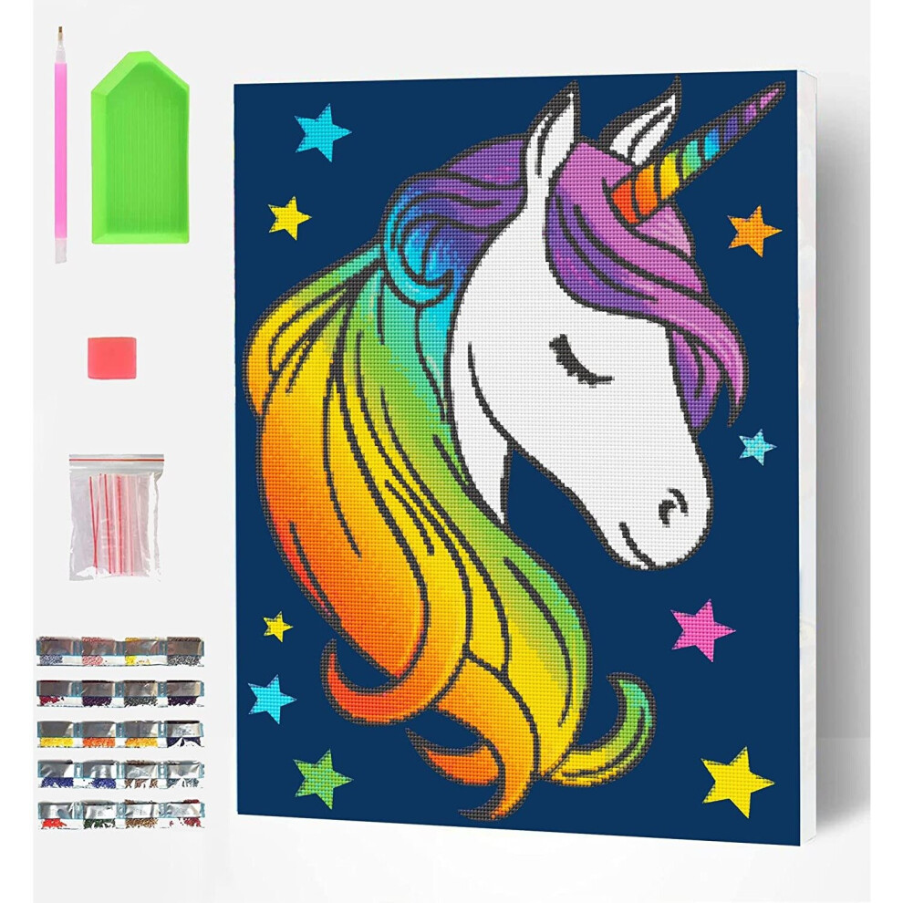 Unicorn Diamond Painting Art Kit