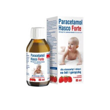 Paracetamol Forte, oral suspension for infants and children, strawberry flavor, 85 ml