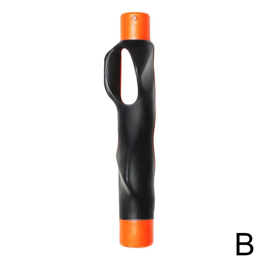 (Orange) Golf Grip Corrector Beginner Gesture Swing Trainer Golf Training Aids Golf Supplies