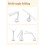 Double Lamp Cap Led Foldable Reading Lamp Desk Study Light 6