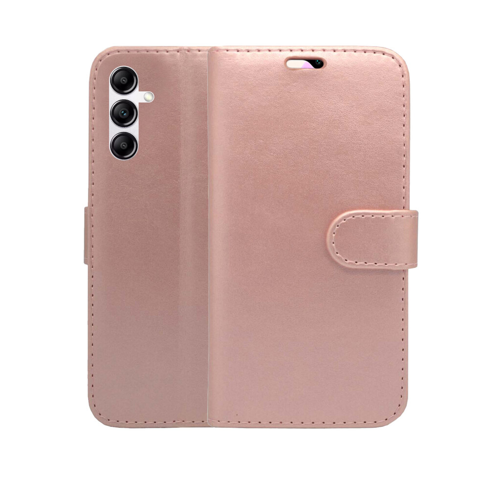rose-gold--case-for-samsung-galaxy-a14-4g-5g-wallet-flip-pu-leather-pouch-cover