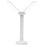Double Lamp Cap Led Foldable Reading Lamp Desk Study Light 2