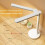 Double Lamp Cap Led Foldable Reading Lamp Desk Study Light 5