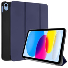 (Navy Blue) TECHGEAR iPad 10, 10th Generation 10.9" Smart Case Slim Smart Case Tri-fold Stand Cover with Corner Protection [Auto Wake / Sleep] for iPad 2022
