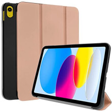 (Rose Gold) TECHGEAR iPad 11 2025 & iPad 10 2022 (11th / 10th Generation) Smart Case Slim Tri-fold Stand Cover with Corner Protection [Auto Wake / Sleep]
