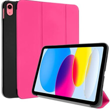 (Pink) TECHGEAR iPad 11 2025 & iPad 10 2022 (11th / 10th Generation) Smart Case Slim Tri-fold Stand Cover with Corner Protection [Auto Wake / Sleep]