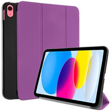 (Purple) TECHGEAR iPad 11 2025 & iPad 10 2022 (11th / 10th Generation) Smart Case Slim Tri-fold Stand Cover with Corner Protection [Auto Wake / Sleep]