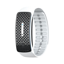 (  White) Matteo Ultrasonic Body Shape Wristband Lymph Drainage Bracelet for