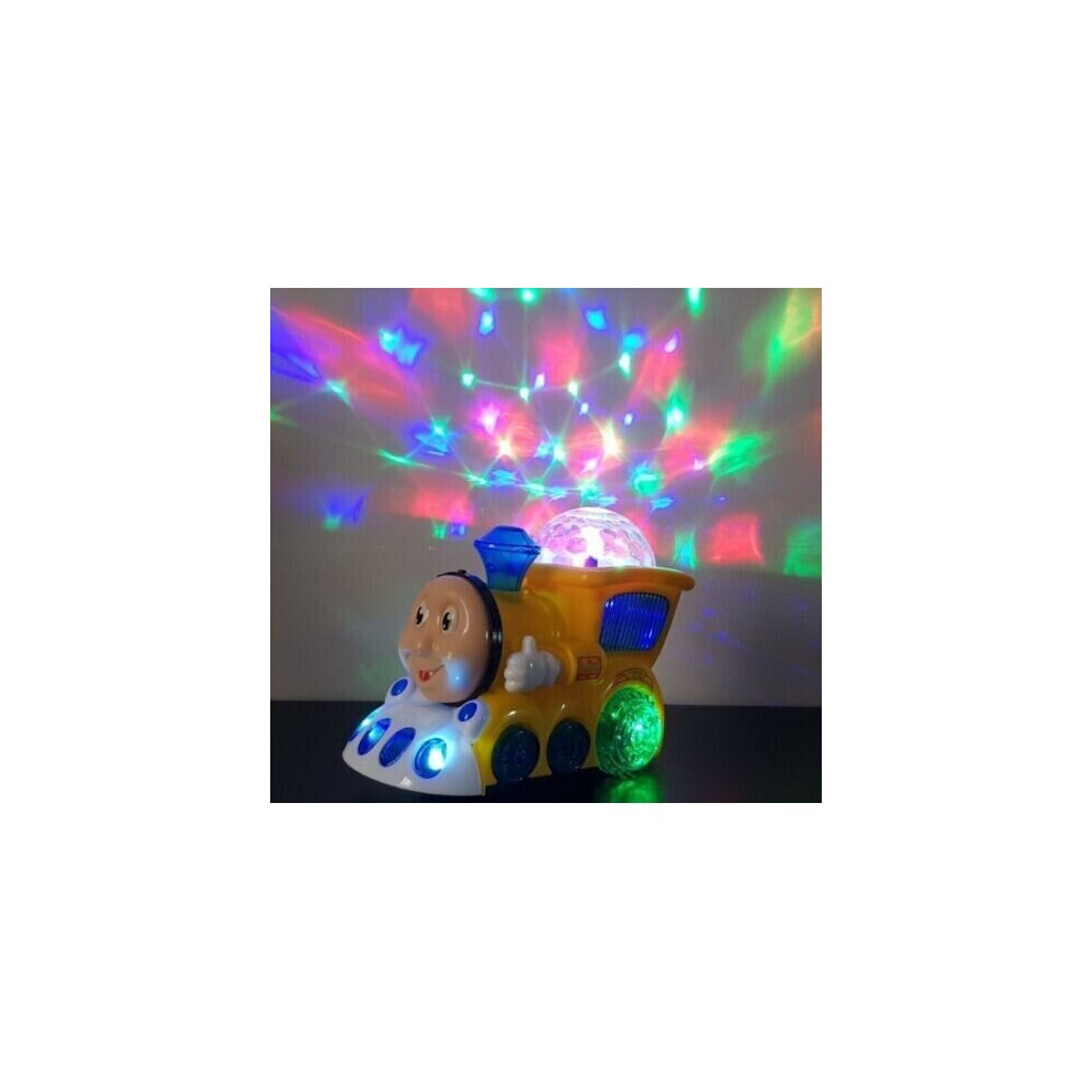 Autism Calming Sensory LED Light Train Toy Music Special Children Gift