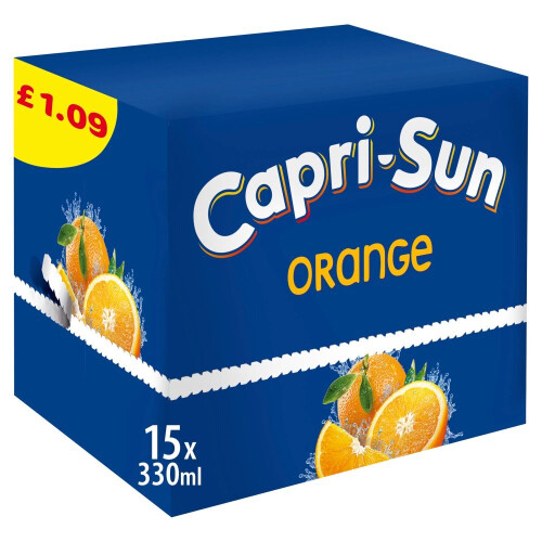Capri-Sun Orange 330ml (Pack of 15) 2