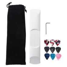 Pocket Guitar Practice Neck, Guitar Trainer 6 Fret Portable Guitar Chord Practice Tool for Beginner
