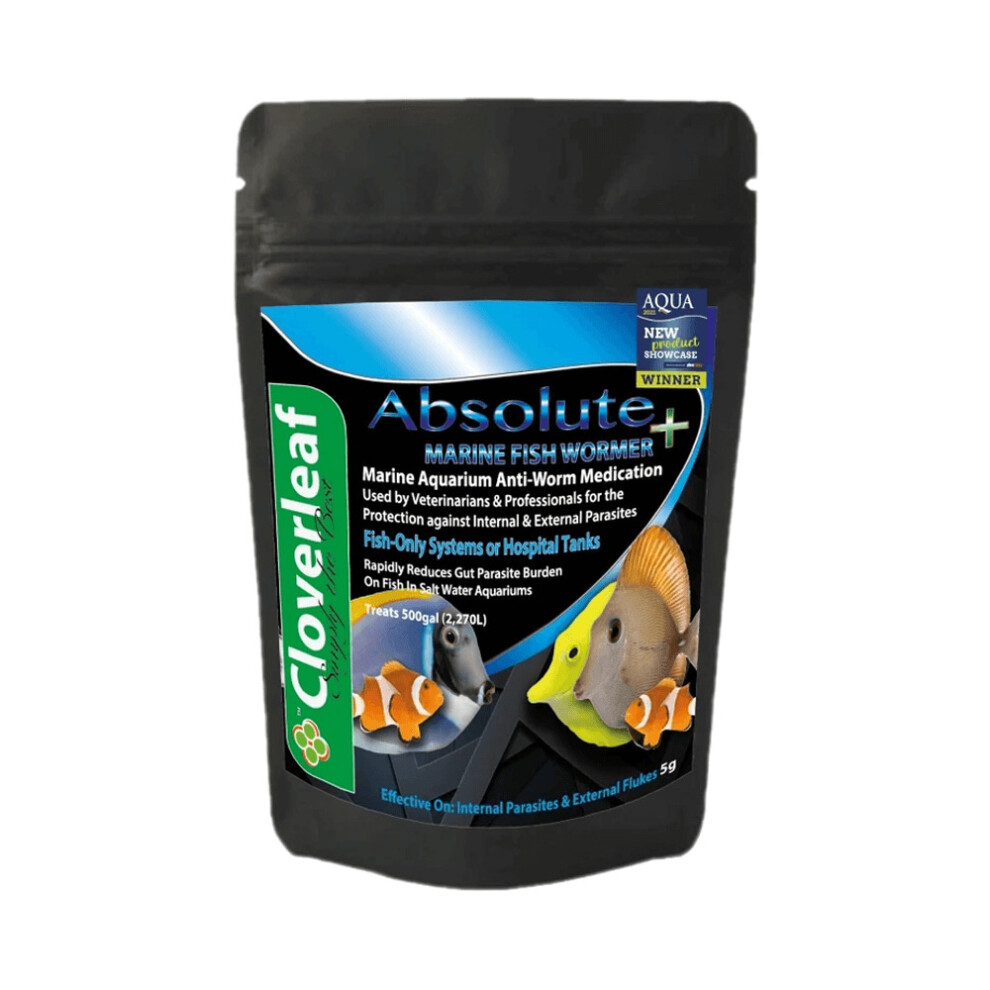 Cloverleaf Absolute Marine Fish Wormer - 5G