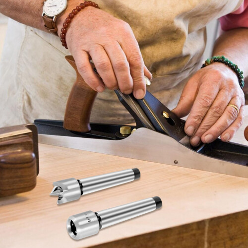 4pcs MT1 Wood Lathe Live Center And Drive Spur Cup MT1 Arbor with