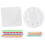Mandala Dotting Stencil Tools Rock Painting Kit Ball Stylus Dotting Tools Include Stencil, Paint Tray (17 Pack) 1